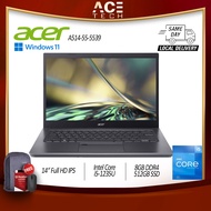 [Windows 11] Acer Aspire 5 A514-55-5539 - Intel i5-1235U - 8GB DDR4 RAM - 512GBSSD (2 Years Local Warranty)