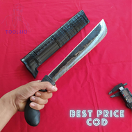 Golok Ciomas Baja Per Kerja berkebun bambu ga gompal Gagang Plastik Sarung Plastik Anti Pecah khas b