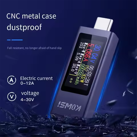【Party-Decoration】KOWSI Power Meter Multi-Function Digital Display DC Voltage Ammeter Power Meter Ty
