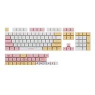 [Shipped within 1 day] ZIFRIEND 148 Tombol Keycap Tema Macaron XDA Tinggi PBT Sublimasi Keyboard Mek