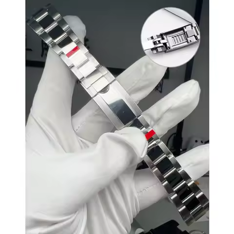 904L stainless teel watchband For Rolex Daytona Oyster 21mm 20mm Perpetual Submariner for Seiko NH35