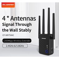 Comfast cf-1200Mbps Wireless Wifi extender Wifi Repeater / Router Dual Band 2.4 and 5.8Ghz 4 Wi fi