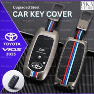 Toyota Vios 2023 Key Cover Car Steel Case Cover Kunci Toyota Vios Key Cover 2023 2024 Accessories