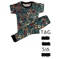 Jr Fashion Pyjamas Kids / Baju Tidur Jr Fashion