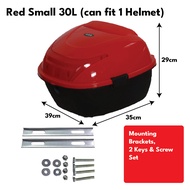 GSB Box Motor Box Motorcycle Givi Top helmet Box Trunk 47L Motorsikal Kotak motorcycle accessories S