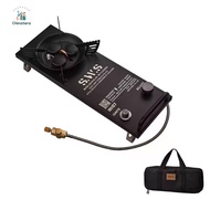 7500W IGT Half-Unit Gas Stove with Adjustable Burners Portable Gas Camp Stove