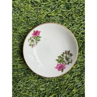 Antique Plate Authentic Chinese Work Size 4 Inches Baht