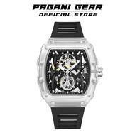 Pagani Gear Jam Tangan Men's Rubber Quartz Watch PG-G2021