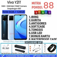 VIVO Y21T RAM 6/128 GB | VIVO Y21 T RAM 8/128 GB GARANSI RESMI VIVO