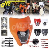 N2 Dirt Bike LED Headlight For FC FE TC TX FX TE 125 150 250 XC-W 300 350 450 500 EXC EXC-F 690 SMC 
