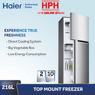 HAIER 216L 2 DOOR FRIDGE REFRIGERATOR HRF-238H / HRF238H PETI SEJUK 电冰箱