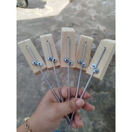 Durable, perfect square wooden handle with screws for your DIY projects - XSTICKER GAME - XSTICKER D