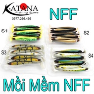 Mồi Mềm Câu Cá Lóc -Chẽm NFF Bộ 7 Con