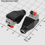 [3 Pieces]- Female DC Power Connector 5521 2.1mm Needle Wire Clip TechZone Viet