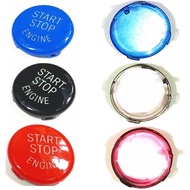 Car Engine Start Button Replace Cover For BMW E87 E60 E83 E84 E89 E90 E91 E92 E93 Stop Switch Access