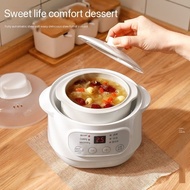 Small Stew Pot, 1L, Home Automatic Water-Proof Slow Cooker Soup Pot ，Automatic water-proof slow cooker soup pot.