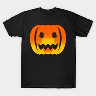REAdy stocK Vintage Orange pumpkin halloween face T-Shirt Authentic Cotton 1 y2k Style White Comfort