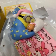 每隻$128，全要2隻$240 最後兩隻 已拆盒未拆袋 全新 Bob Tim 熊仔  形影不離 minion minions 迷你兵團 小黃人 小小兵 壞蛋掌門人 pop mart popmart 泡