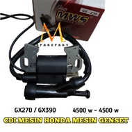 MESIN Cdi Coil Honda Engine Genset Engine GX270 GX390 4500W 5000W
