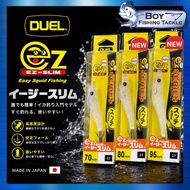 Candat DUEL EZ-SLIM SQUID JIG 70MM 80MM 95MM CANDAT SOTONG DUEL