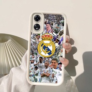 Case for OPPO RENO 2F 2Z A5X 13F 2025 A5 A5i PRO 5G FA-35 Real Madrid Black Silicone