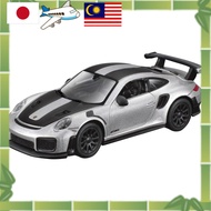 Kyosho Maisto Speed Icons Series 1/64 Porsche 911 GT2 RS Metallic Gray Die-Cast Model Car [MS15707MG