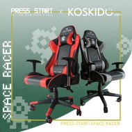 Stylist Racing Anti-Rusting Base PRESS START x KOSKIDO Gaming Chair  [For office, sofa chair] (Kerus