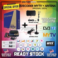 ORIGINAL MYTV DECODER FULLSET MYFREEVIEW HDTV DVBT2 MALAYSIA CHANNEL TV DTV DEKODER MY TV