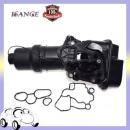 ISANCE Engine Oil Filter Housing Assembly & Gsaket Seals Set For VW Golf Eos GTI Audi A3 A4 A4 Quatt