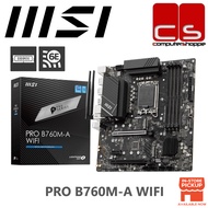 MSI PRO B760M-A WIFI DDR5 M-ATX Gaming Motherboard + Intel 14th Gen Processor Combo