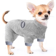 Thermal Velvet Dog Pajamas Winter Small Dog Jumpsuit Puppy Cat Nightshirt Onesies Chihuahua Yorkie P