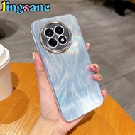 Jingsanc sang trọng Laser lông Ốp điện thoại cho Oneplus 13R/Oneplus ACE 5/Oneplus ACE 5 Pro Vỏ Flas