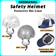 Heeman4u Safety Helmet Protective Hat PE & ABS Inner Liner Anti-Collision Cap Work Cap Pelindung Top