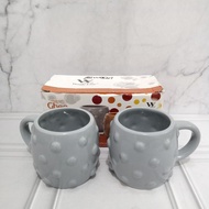 GEA WHITLINE MUG SET 2 PCS GIFT MUG SET