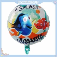 18 inch Nemo Cute Dolly Fish Foil Balloon Children's Toy Ocean and Sea Theme Birthday Party Supplies
