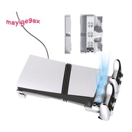 For  Pro/PS 5 Slim Game Horizontal Stand Game Charger Stand forPS5 withDual Controller Charge Game A
