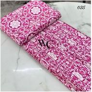 Set Pleated Kain Pasang Satin Emboss 001-111