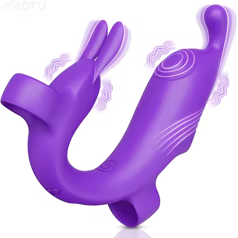 Finger Vibrator Clitoris Masturbation Tools Women Couple Vibration Penetration Vagina Stimulator Vib