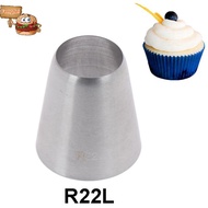 feng R22L Round Piping Tip Decorating Nozzle Pastry Tips Fondant Cake Pastry Tool fei