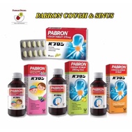 PABRON COUGH & SINUS TABLETS/ SYRUP/ KIDS SYRUP