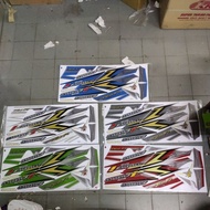 Stiker sticker body stripe cover set (2) honda wave125s wave 125s wave 125i wave125i