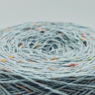 PUQOO Yarn | 50g High Quality Speckled Wool Yarn - Sky Blue (#0701-003)