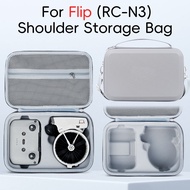 สำหรับเคสแบบฝาพับกระเป๋าสะพายไหล่แบบพกพาสำหรับ DJI Flip Fly คำสั่งผสมมากขึ้นรองรับกระเป๋ารีโมทคอนโทร