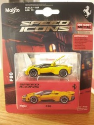 Maisto Speed Icons Ferrari F80 Yellow
