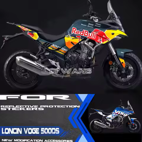 Vücut dekorasyon koruma Sticker motosiklet yansıtıcı çıkartma FOR Loncin Voge 500DS
