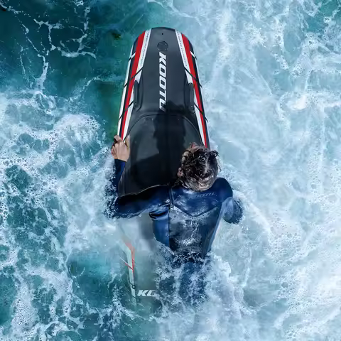 KOOTU Jet Surfboard Gasoline Surfboard Engine 109cc Lightweight Carbon Fiber Surfboard Electric Surf