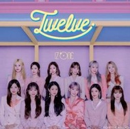 ★C★【送生寫真日本歌曲CD+DVD 專輯】IZ*ONE    Twelve Type B(CD+DVD)