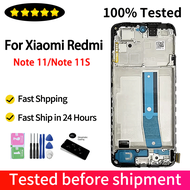 2201117TG 2201117SG Premium Lcd For Xiaomi Redmi Note 11 11S Display Touch Screen Digitizer Panel As