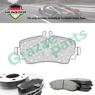 Münster Disc Brake Pad Front Mercedes Benz A Class W168 (1st Gen) A160 1.6  97'-04' M166.960 A210 2.