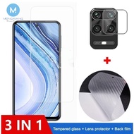 Xiaomi Redmi Note 10 10S 9s Pro Tempered Glass Redmi 9T Note 9 9s 8T 8 K30 K20 K40 Pro 3-in-1 Protec